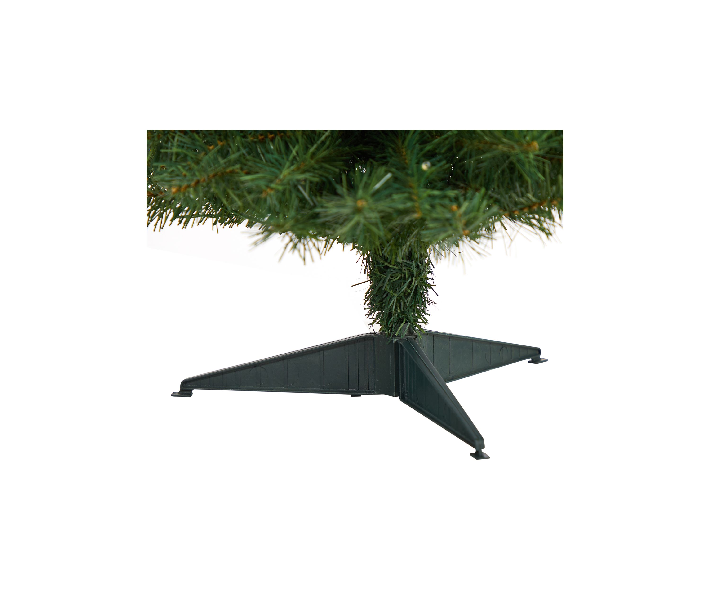 3 Foot Green Artificial Christmas Tree with 50 LED Lights and 118 Bendable Branches
