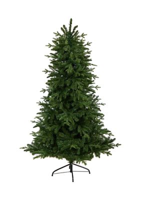 6-Foot Montreal Spruce Artificial Christmas Tree with 450 Warm White LED Lights and 1029 Bendable Branches