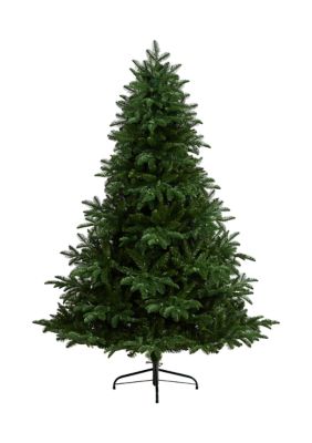 6' South Carolina Spruce Artificial Christmas Tree with 400 White Warm Lights and 1908 Bendable Branches