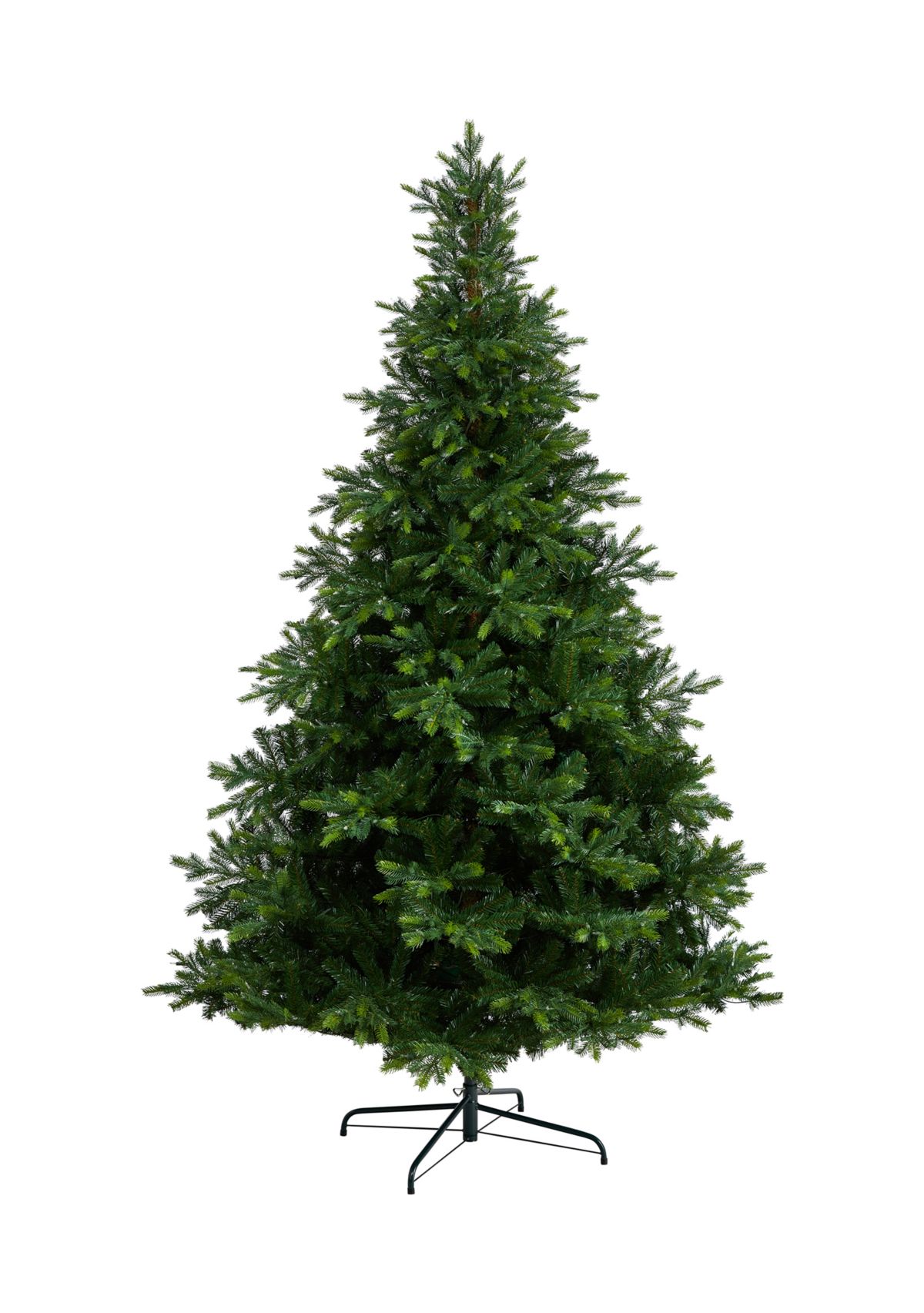 9-Foot North Carolina Spruce Artificial Christmas Tree with 750 Clear Lights and 1912 Bendable Branches