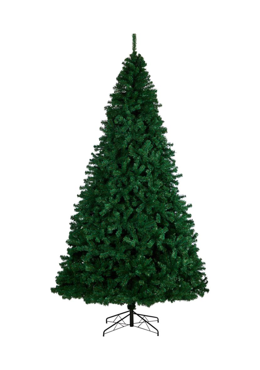 10-Foot Northern Tip Artificial Christmas Tree with 800 Clear LED Lights and 2200 Bendable Branches