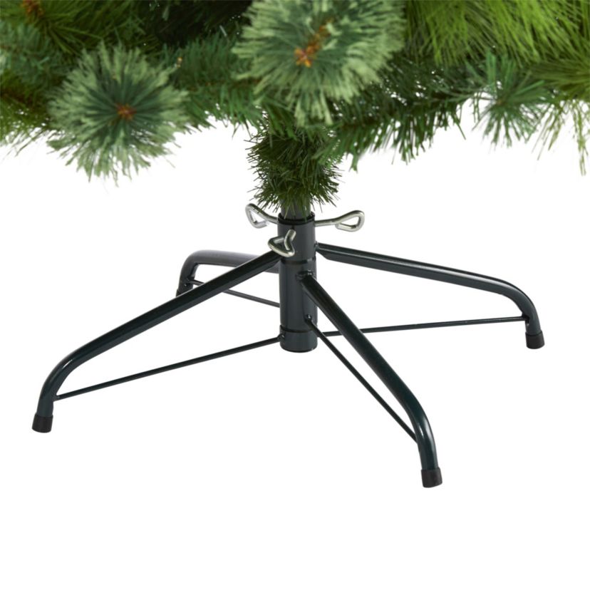 5-Foot Montana Mixed Pine Artificial Christmas Tree with Pine Cones, Berries and 510 Bendable Branches