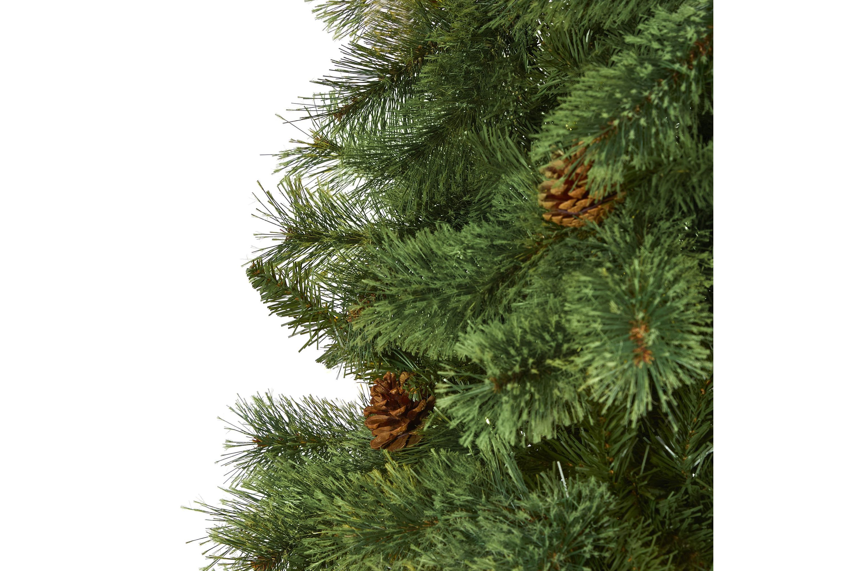 10-Foot White Mountain Pine Artificial Christmas Tree with 1875 Bendable Branches