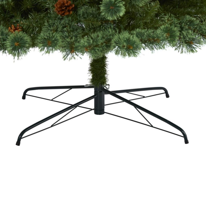 10-Foot White Mountain Pine Artificial Christmas Tree with 1875 Bendable Branches