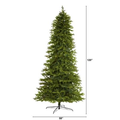 Foot Belgium Fir Natural-Look Artificial Christmas Tree with Bendable Branches