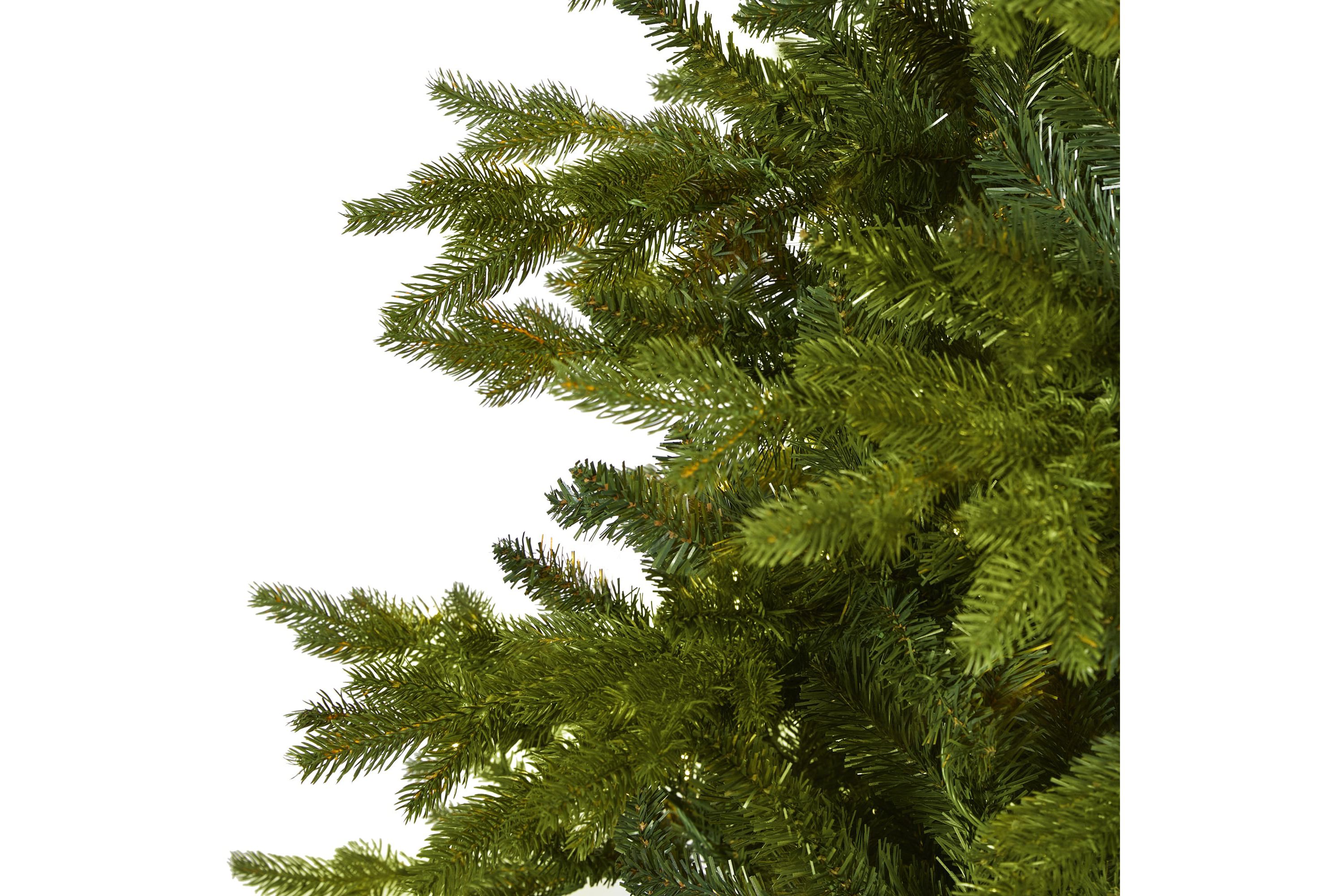 10-Foot Belgium Fir Natural-Look Artificial Christmas Tree with 3514 Bendable Branches