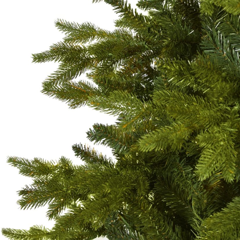 10-Foot Belgium Fir Natural-Look Artificial Christmas Tree with 3514 Bendable Branches