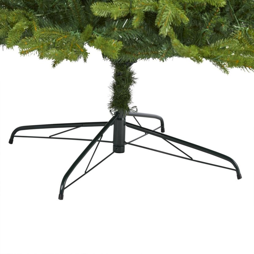 10-Foot Belgium Fir Natural-Look Artificial Christmas Tree with 3514 Bendable Branches