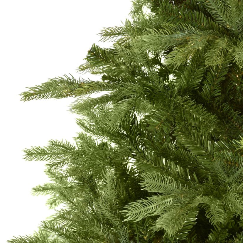 8-Foot North Carolina Spruce Artificial Christmas Tree with 1303 Bendable Branches