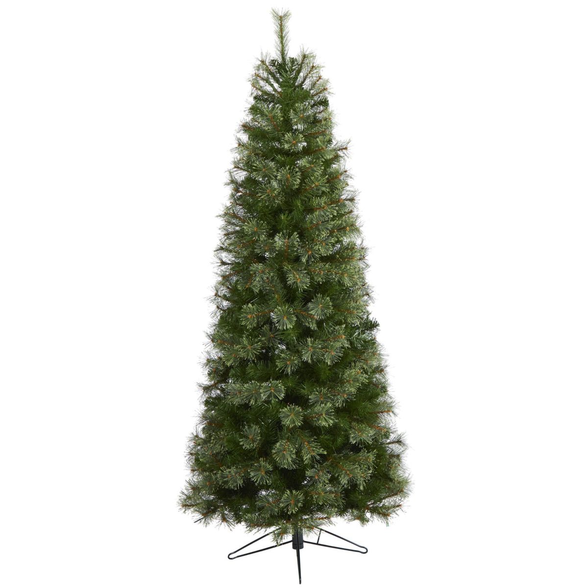 6.5-Foot Cashmere Slim Artificial Christmas Tree with 660 Bendable Branches