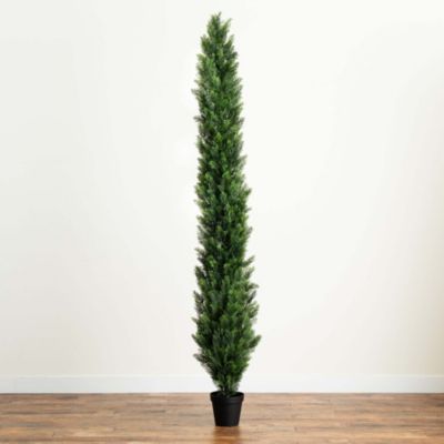 9ft. UV Resistant Artificial Cedar Pine Tree (Indoor/Outdoor)