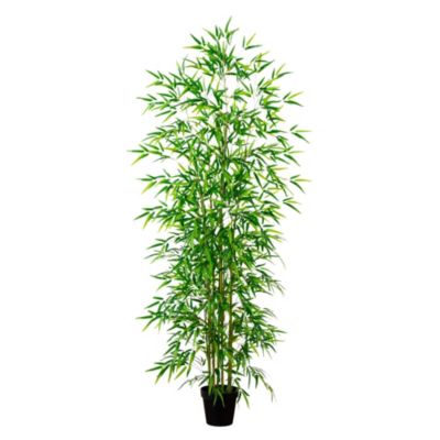 8ft. Artificial Green Bamboo Tree