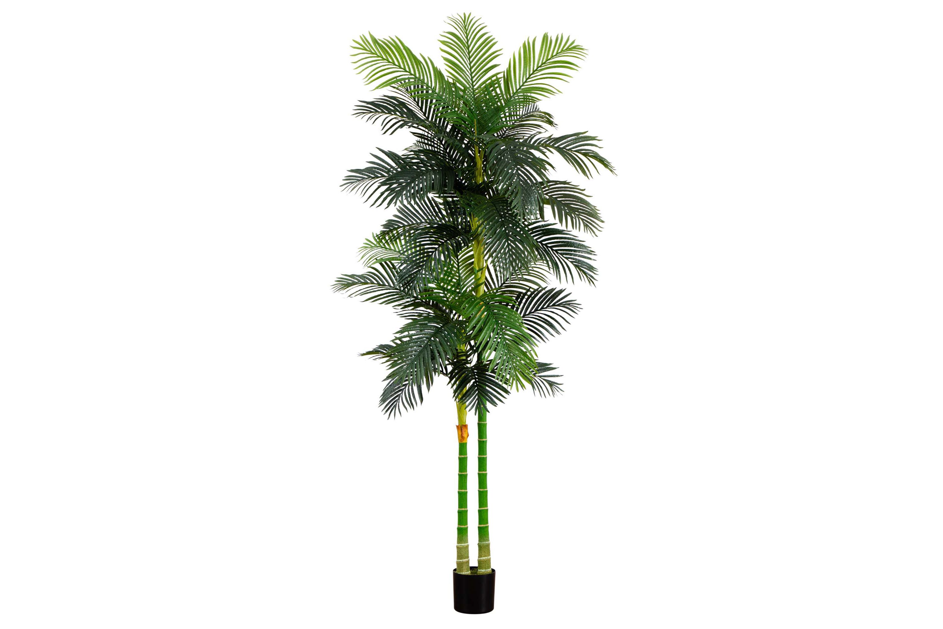 9ft. Artificial Double Golden Cane Palm Tree