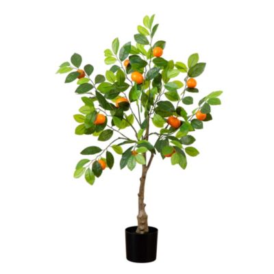 3ft. Artificial Tangerine Tree