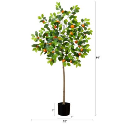 5ft. Artificial Tangerine Tree