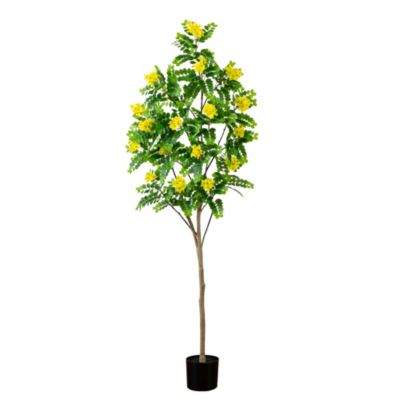 6ft. Artificial Flowering Citrus Tree with Real Touch Leaves