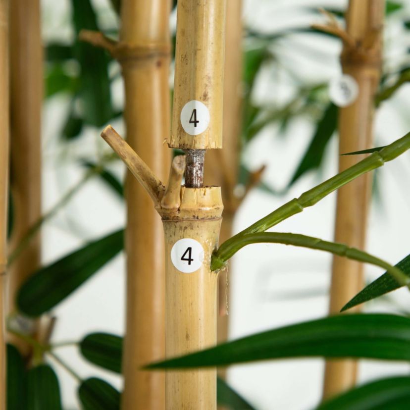 9ft. Artificial Bamboo Tree with Real Bamboo Trunks