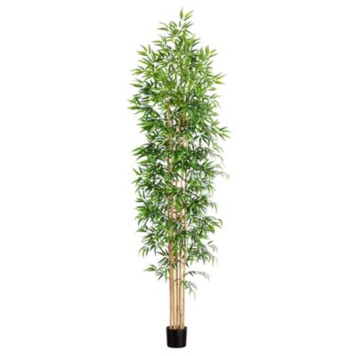 10ft. Artificial Bamboo Tree with Real Bamboo Trunks