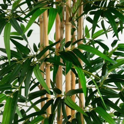 10ft. Artificial Bamboo Tree with Real Bamboo Trunks