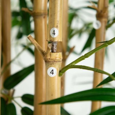 10ft. Artificial Bamboo Tree with Real Bamboo Trunks