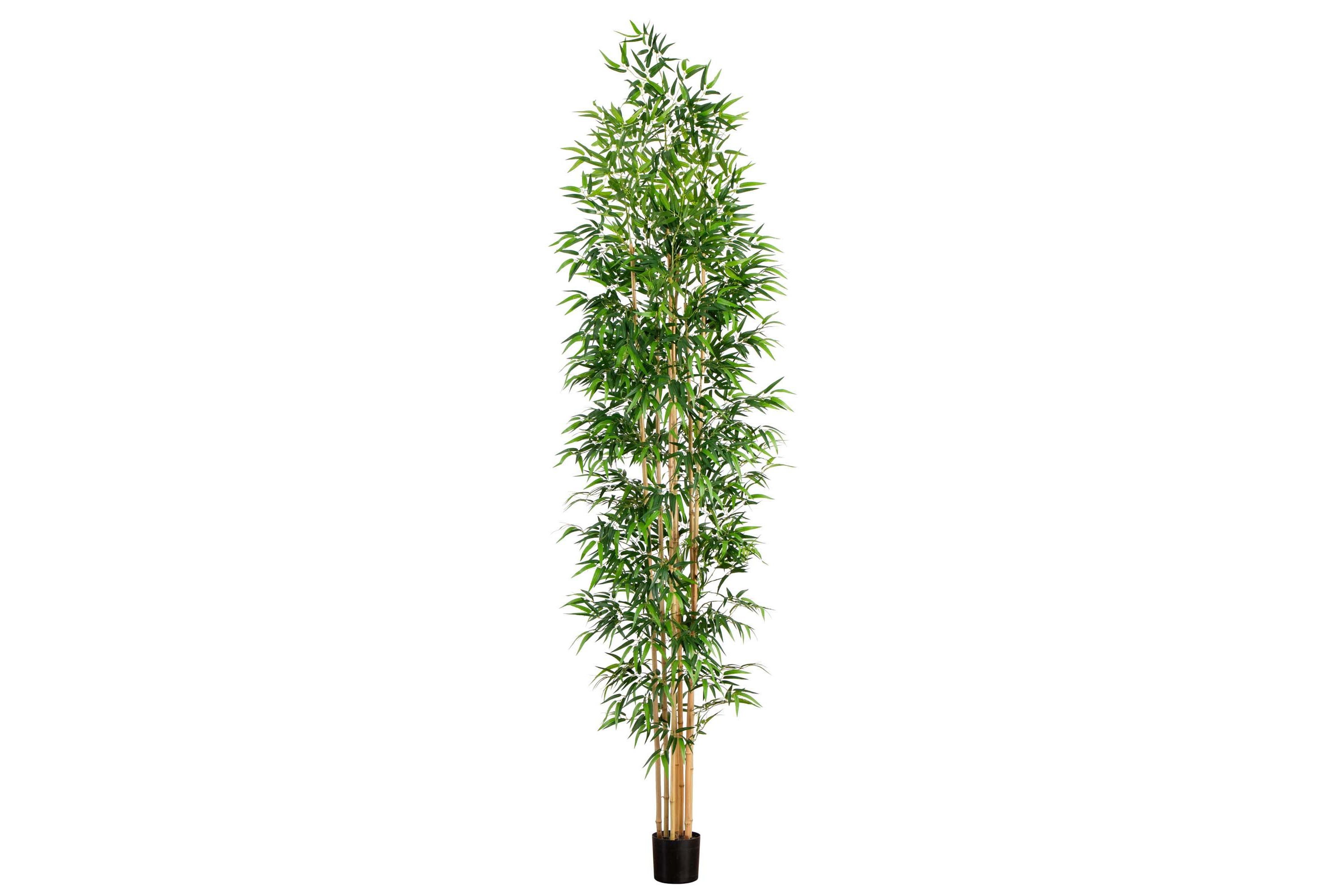 11ft. Artificial Bamboo Tree with Real Bamboo Trunks