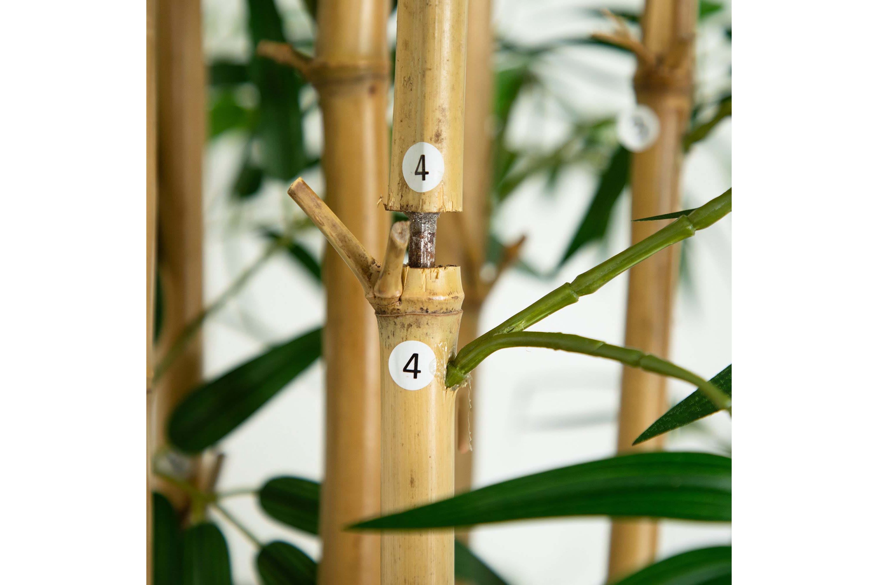 11ft. Artificial Bamboo Tree with Real Bamboo Trunks