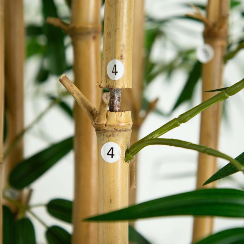 11ft. Artificial Bamboo Tree with Real Bamboo Trunks