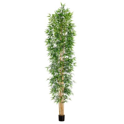 12ft. Artificial Bamboo Tree with Real Bamboo Trunks