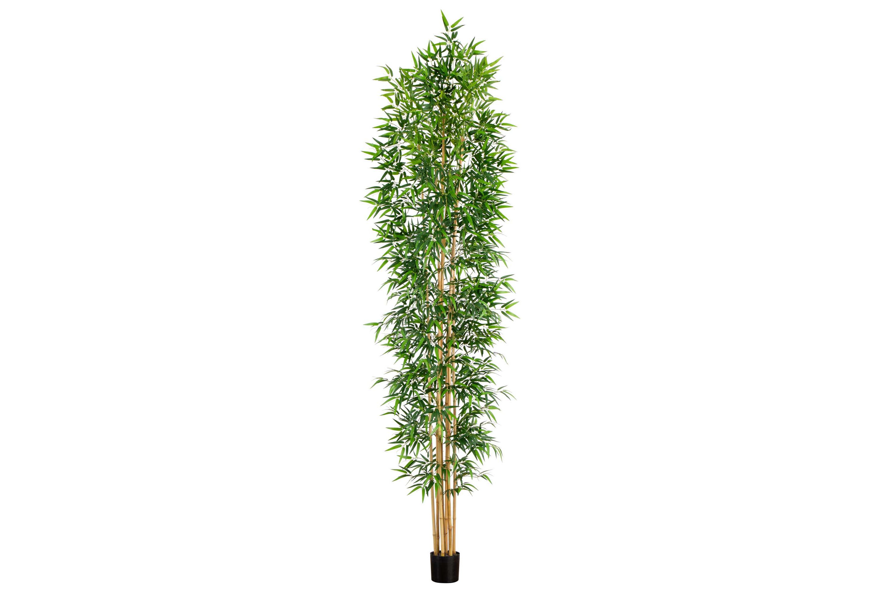 12ft. Artificial Bamboo Tree with Real Bamboo Trunks