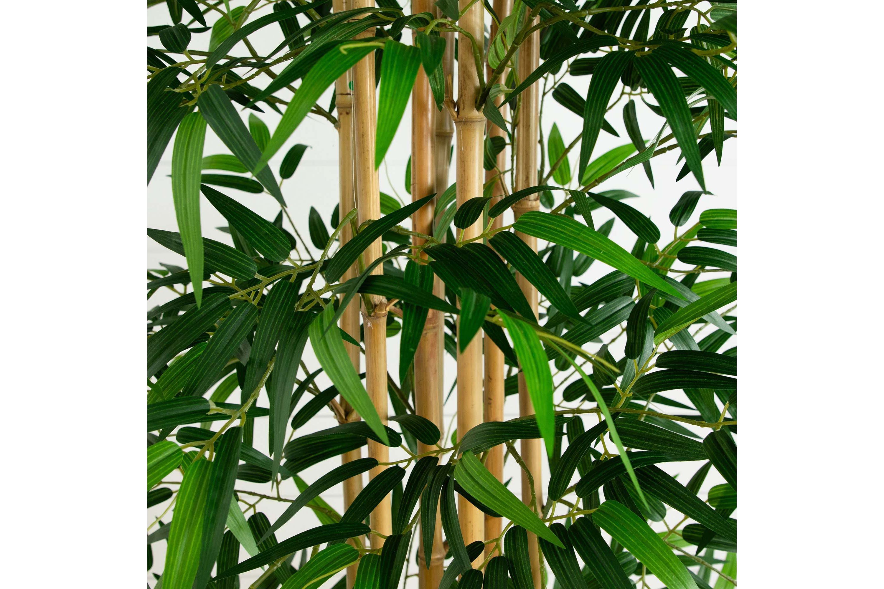 12ft. Artificial Bamboo Tree with Real Bamboo Trunks