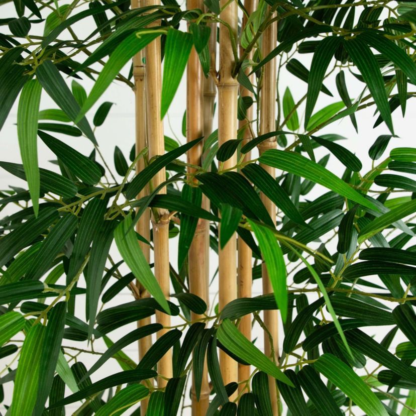 12ft. Artificial Bamboo Tree with Real Bamboo Trunks