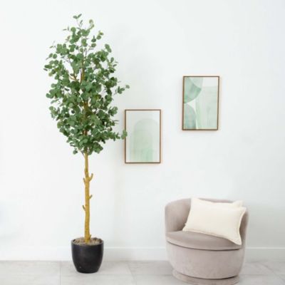 9ft. Artificial Eucalyptus Tree