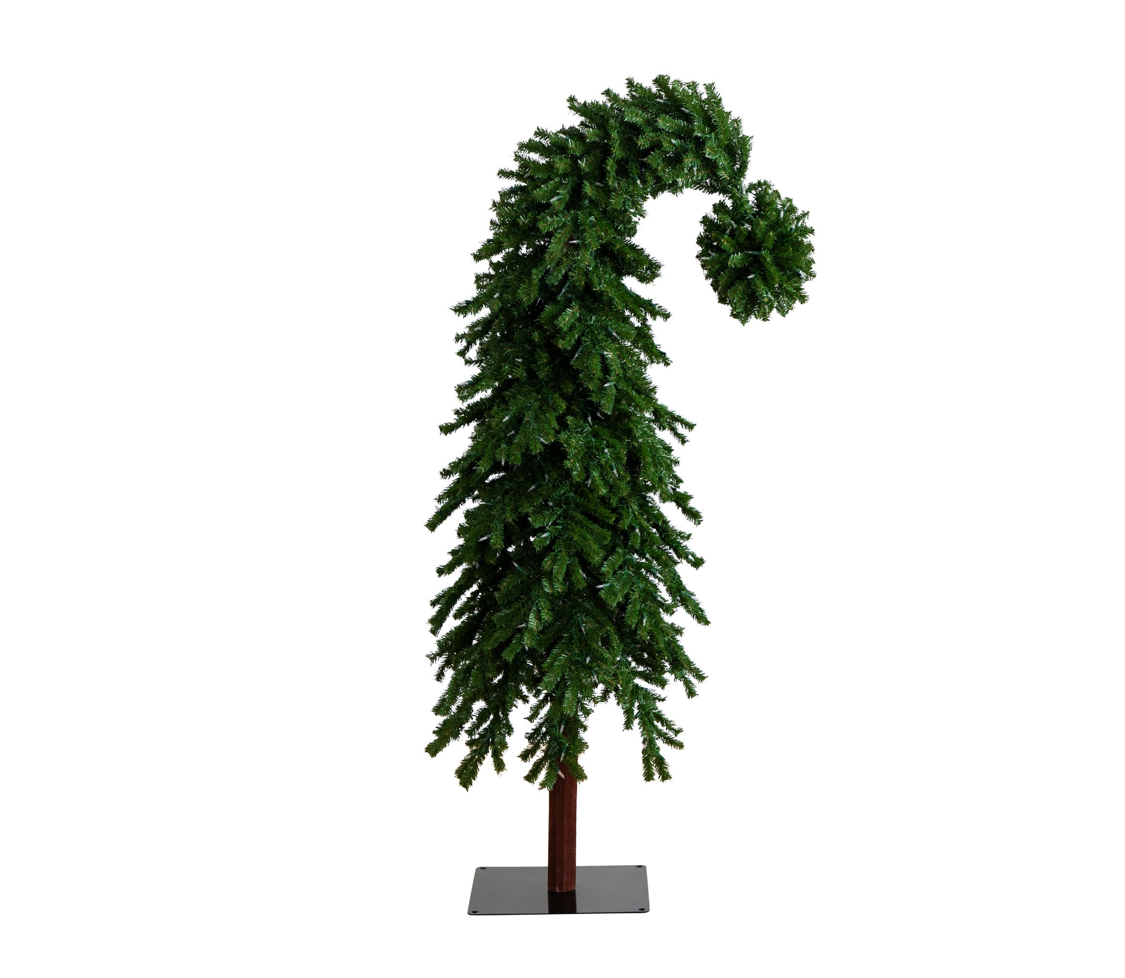 7ft. Holiday Green Santa’s Hat Christmas Tree with 500 LED Lights and 1275 Bendable Branches