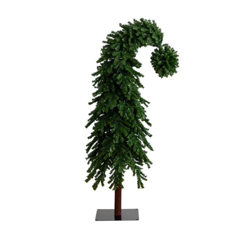 7ft. Holiday Green Santa’s Hat Christmas Tree with 500 LED Lights and 1275 Bendable Branches
