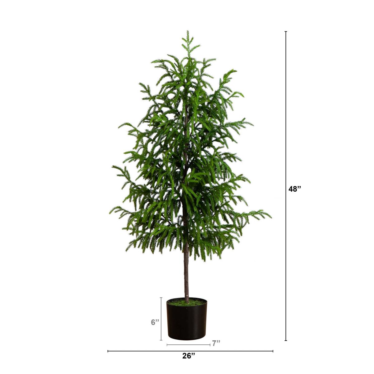 4ft. Artificial Norfolk Pine Tree