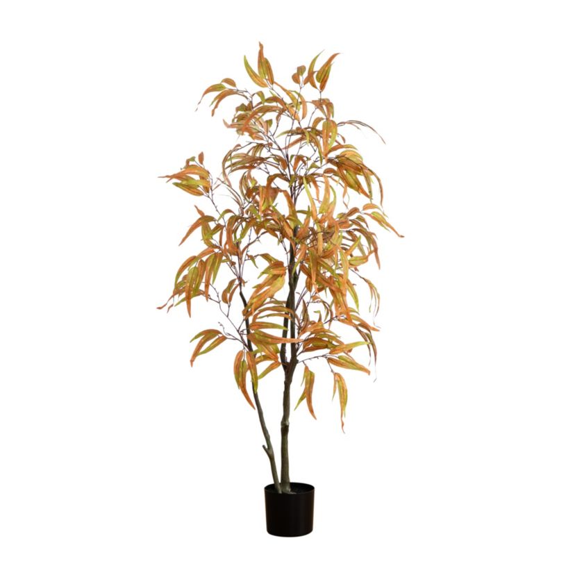 5ft. Autumn Wispy Eucalyptus Artificial Fall Tree