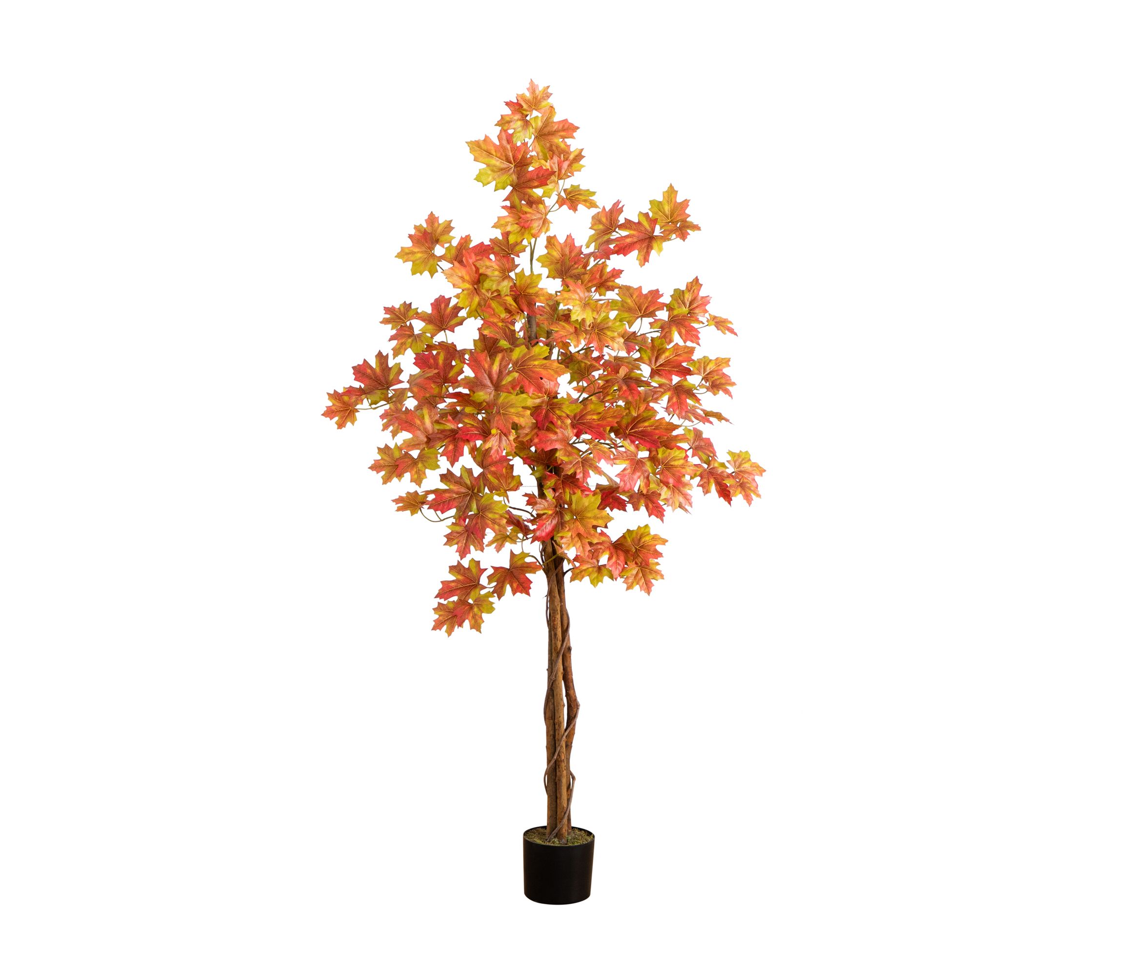 5ft. Autumn Deluxe Maple Artificial Fall Tree