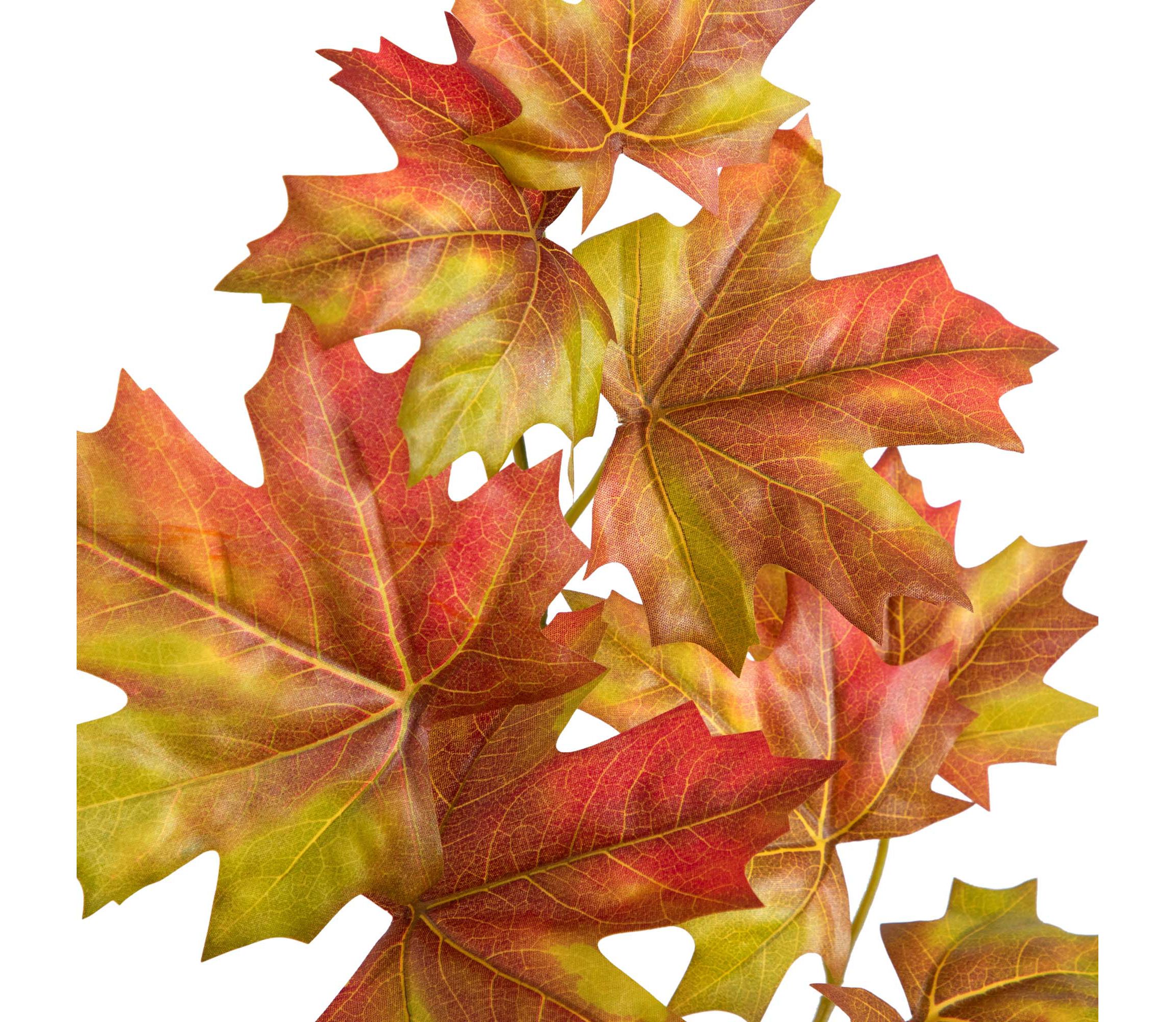 5ft. Autumn Deluxe Maple Artificial Fall Tree