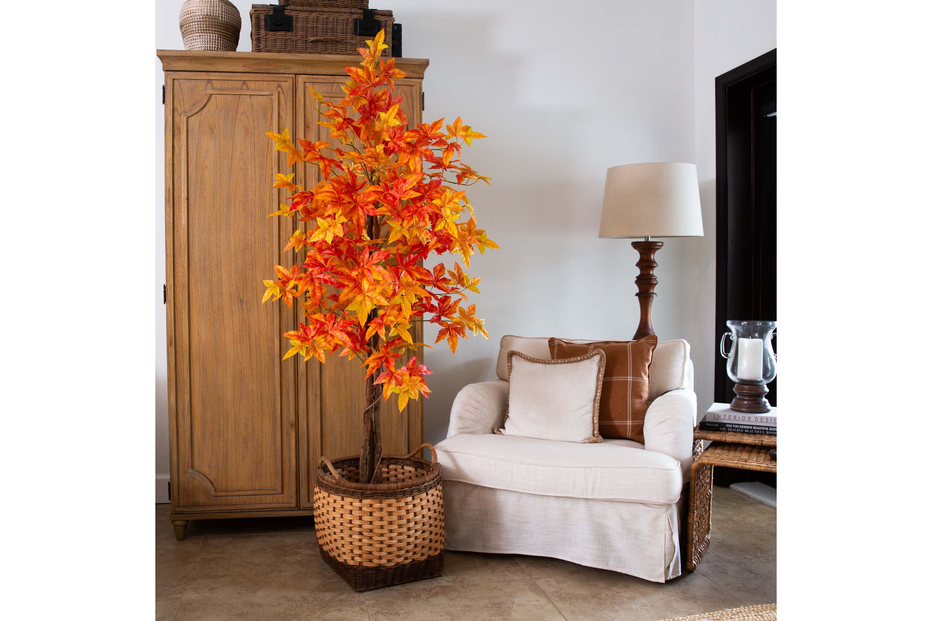 6ft. Autumn Deluxe Maple Artificial Fall Tree