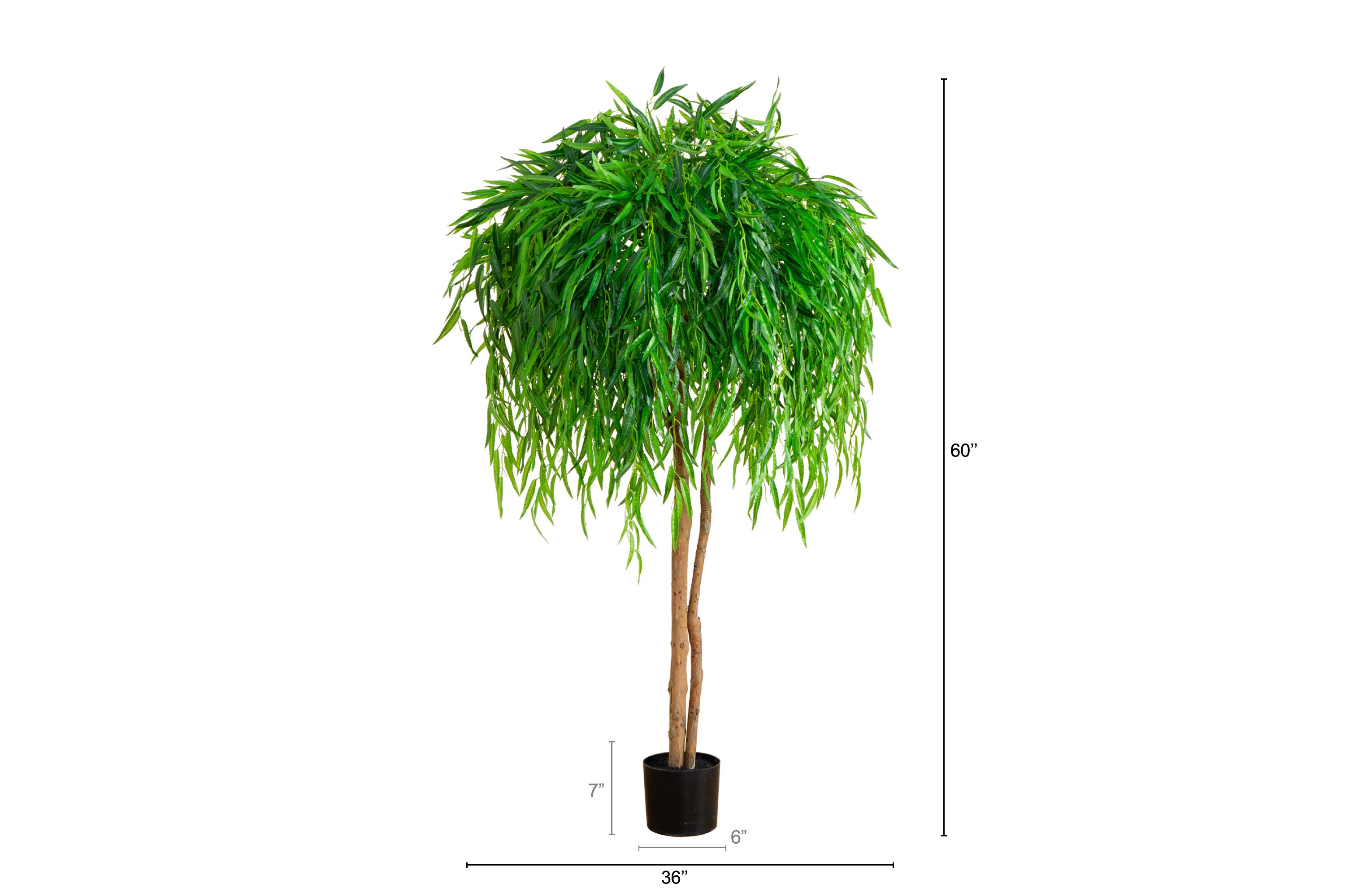5ft. Willow Artificial Tree (Real Touch)