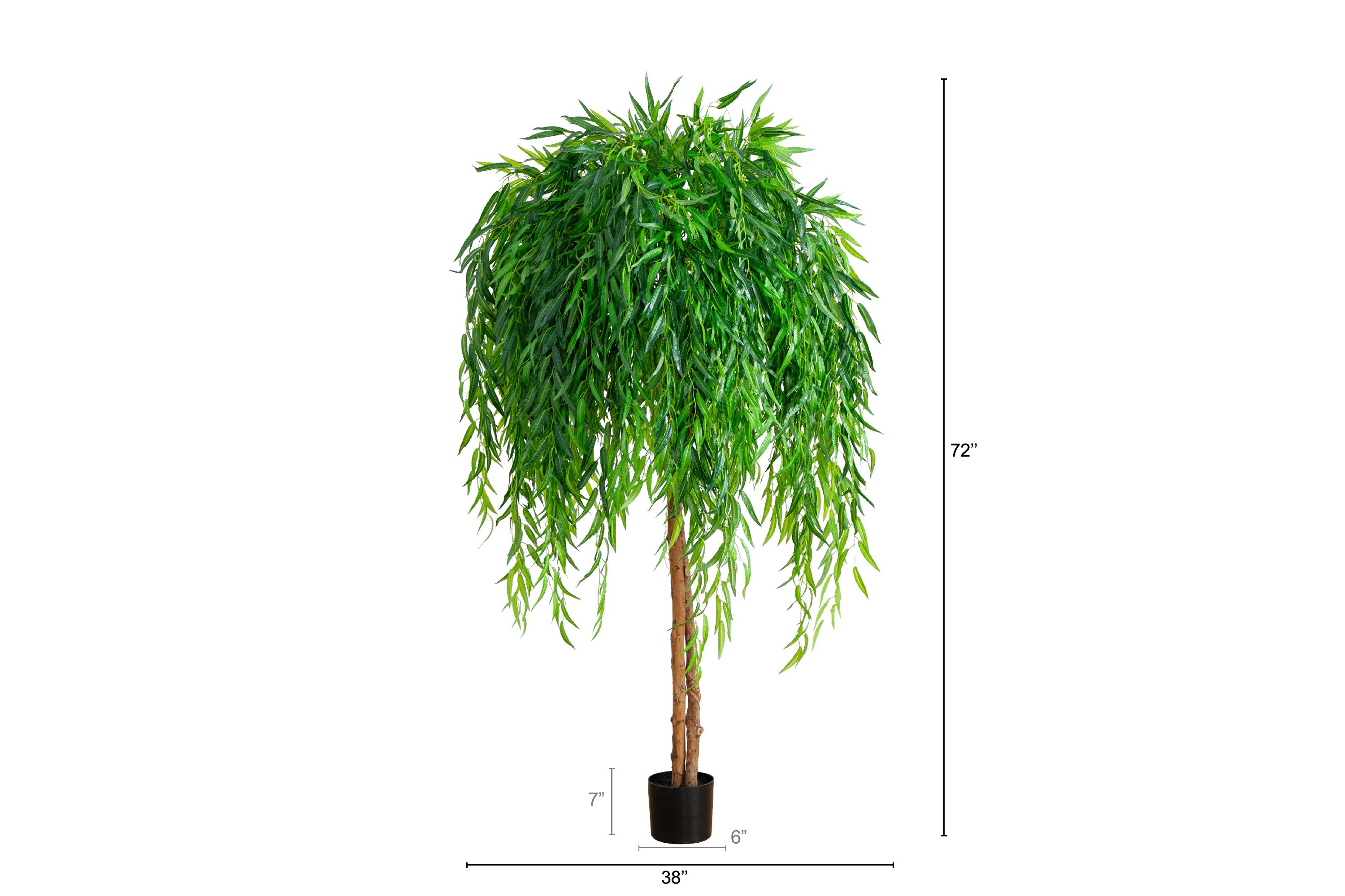 6ft. Willow Artificial Tree (Real Touch)