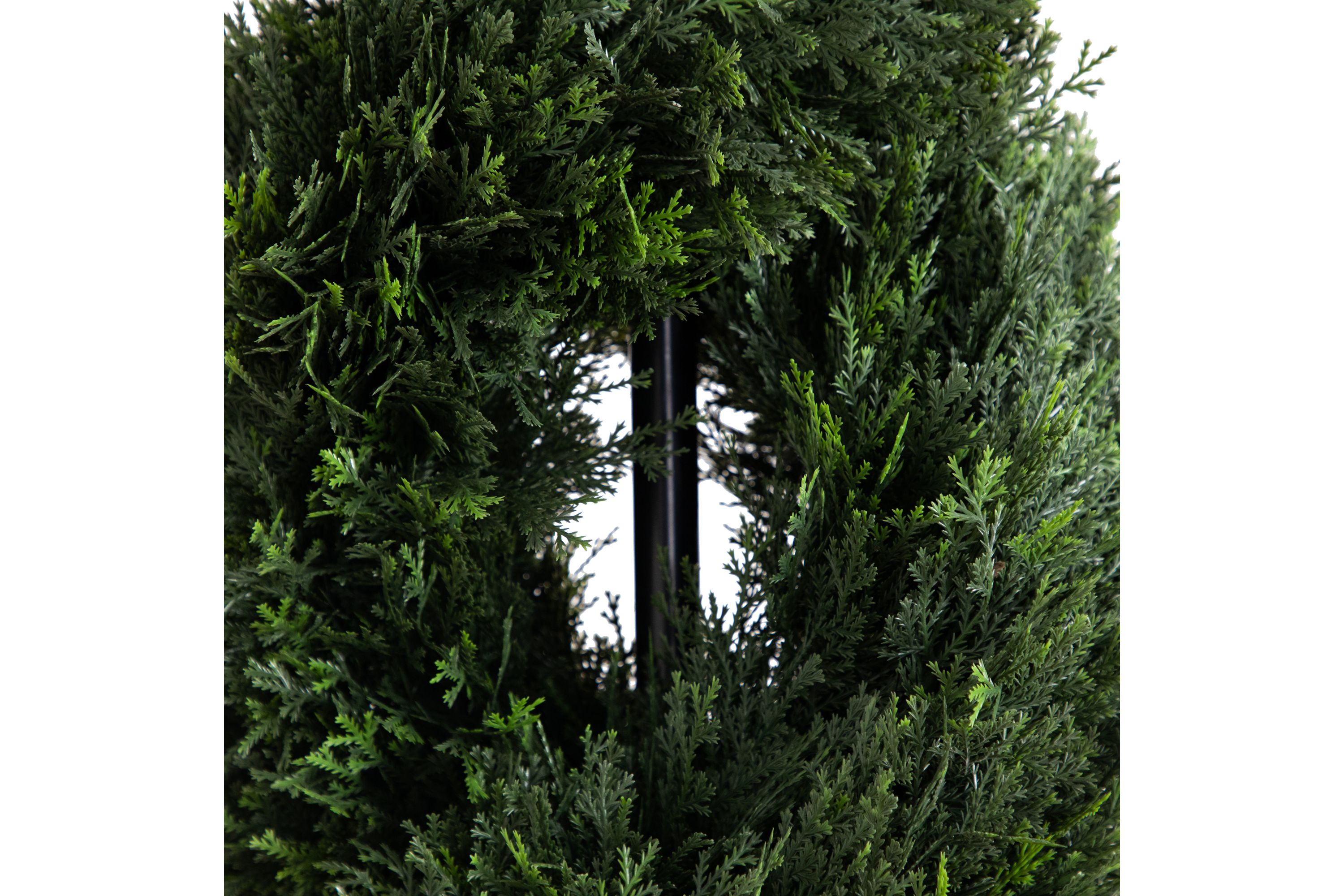 7ft. Double Pond Cypress Spiral Topiary UV Resistant (Indoor/Outdoor)