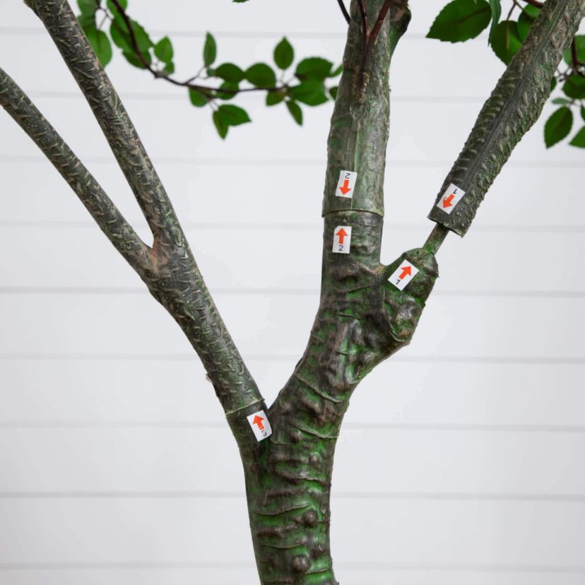 10-Foot Minimalist Citrus Artificial Tree