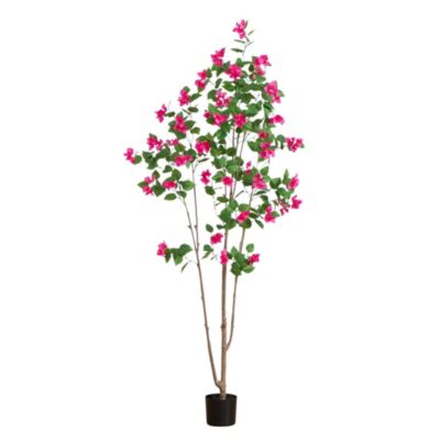Nearly Natural 7-Foot Artificial Minimalist Bougainvillea Tree