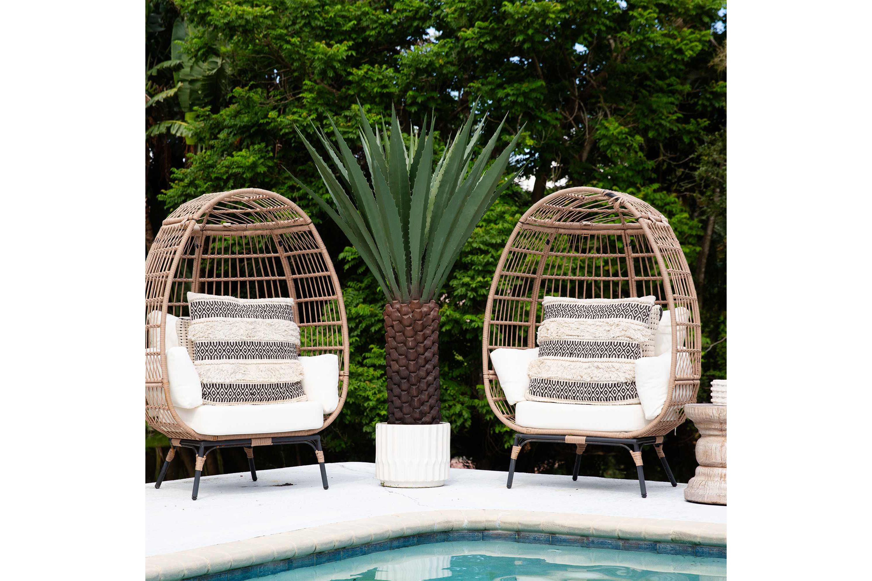 6-Foot UV Resistant Giant Artificial Agave Plant (Indoor/Outdoor)