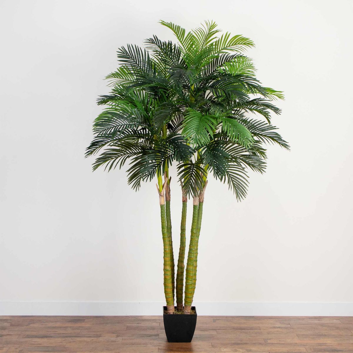 9.5-Foot Giant Five Stalk Artificial Areca Palm Tree