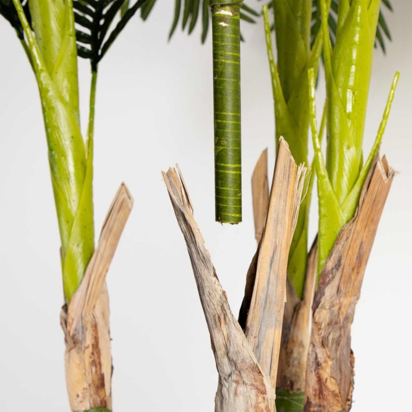 9.5-Foot Giant Five Stalk Artificial Areca Palm Tree
