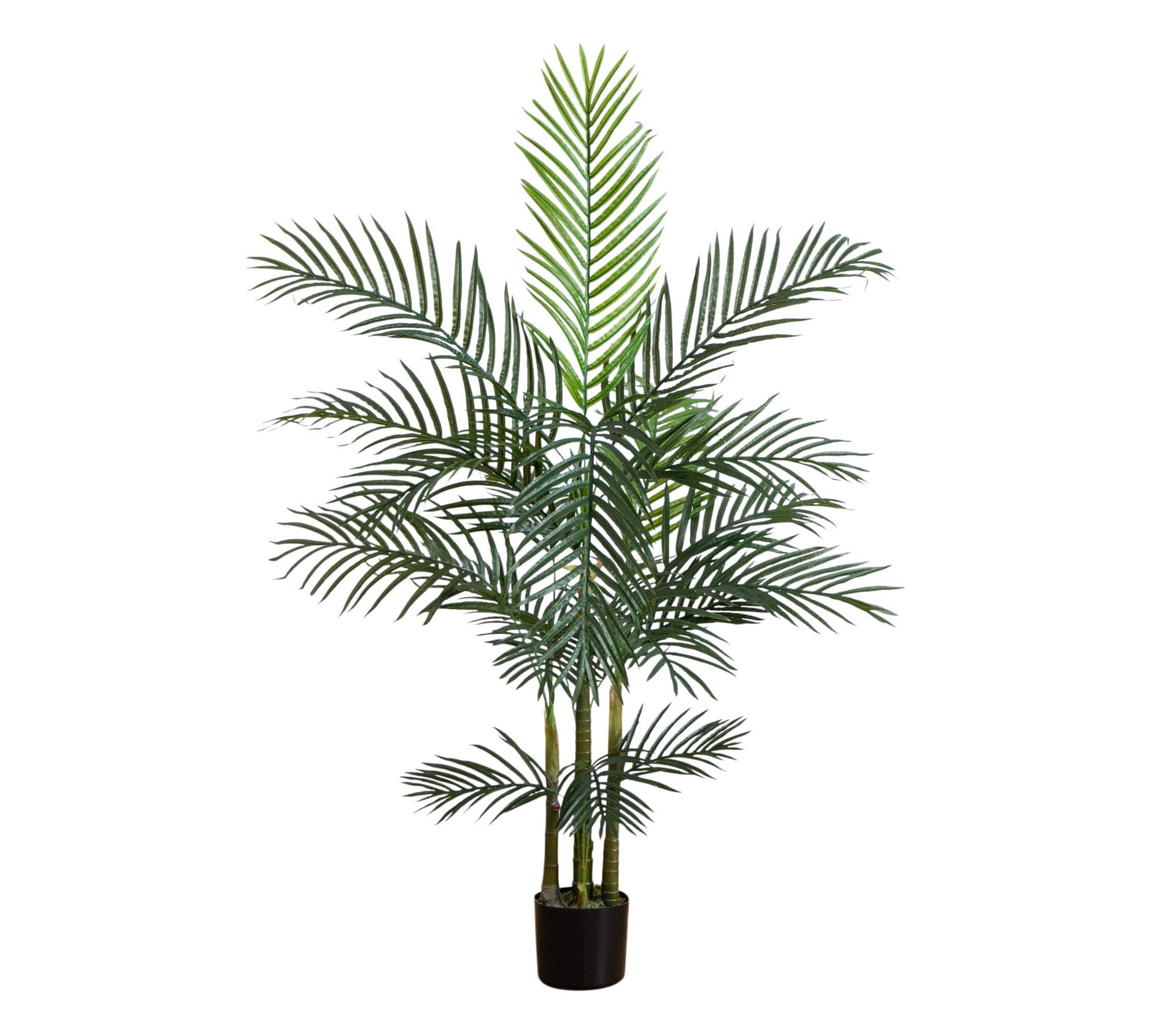 5-Foot UV Resistant Artificial Areca Palm Tree (Indoor/Outdoor)