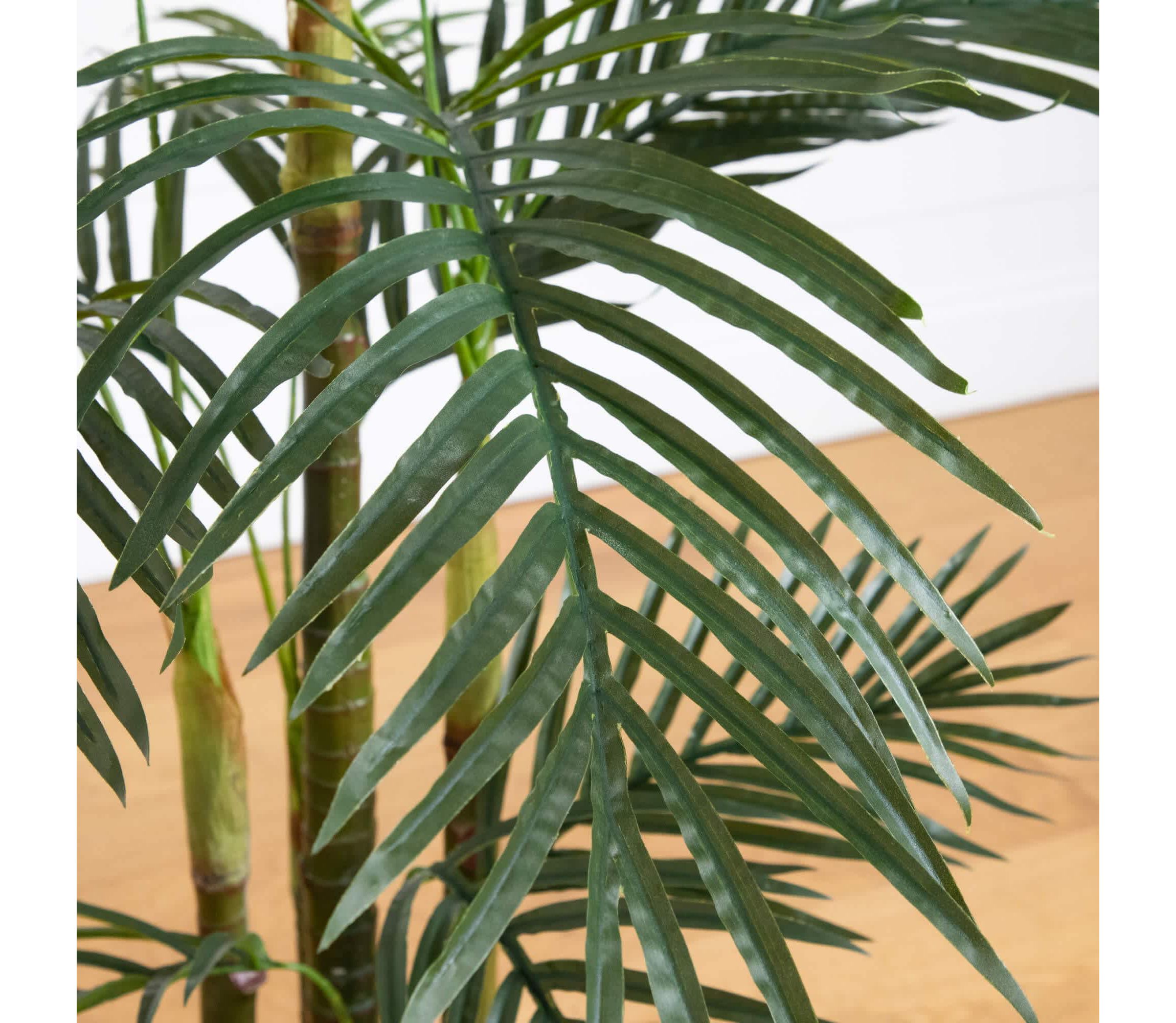 5-Foot UV Resistant Artificial Areca Palm Tree (Indoor/Outdoor)