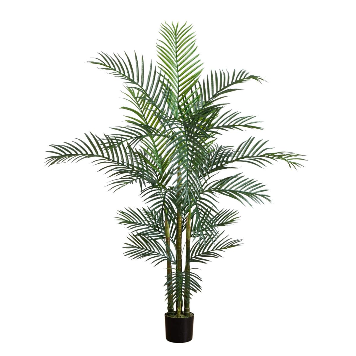 6-Foot UV Resistant Artificial Areca Palm Tree (Indoor/Outdoor)